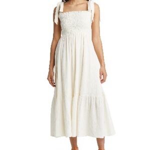 Calson Cotton Midi Dress